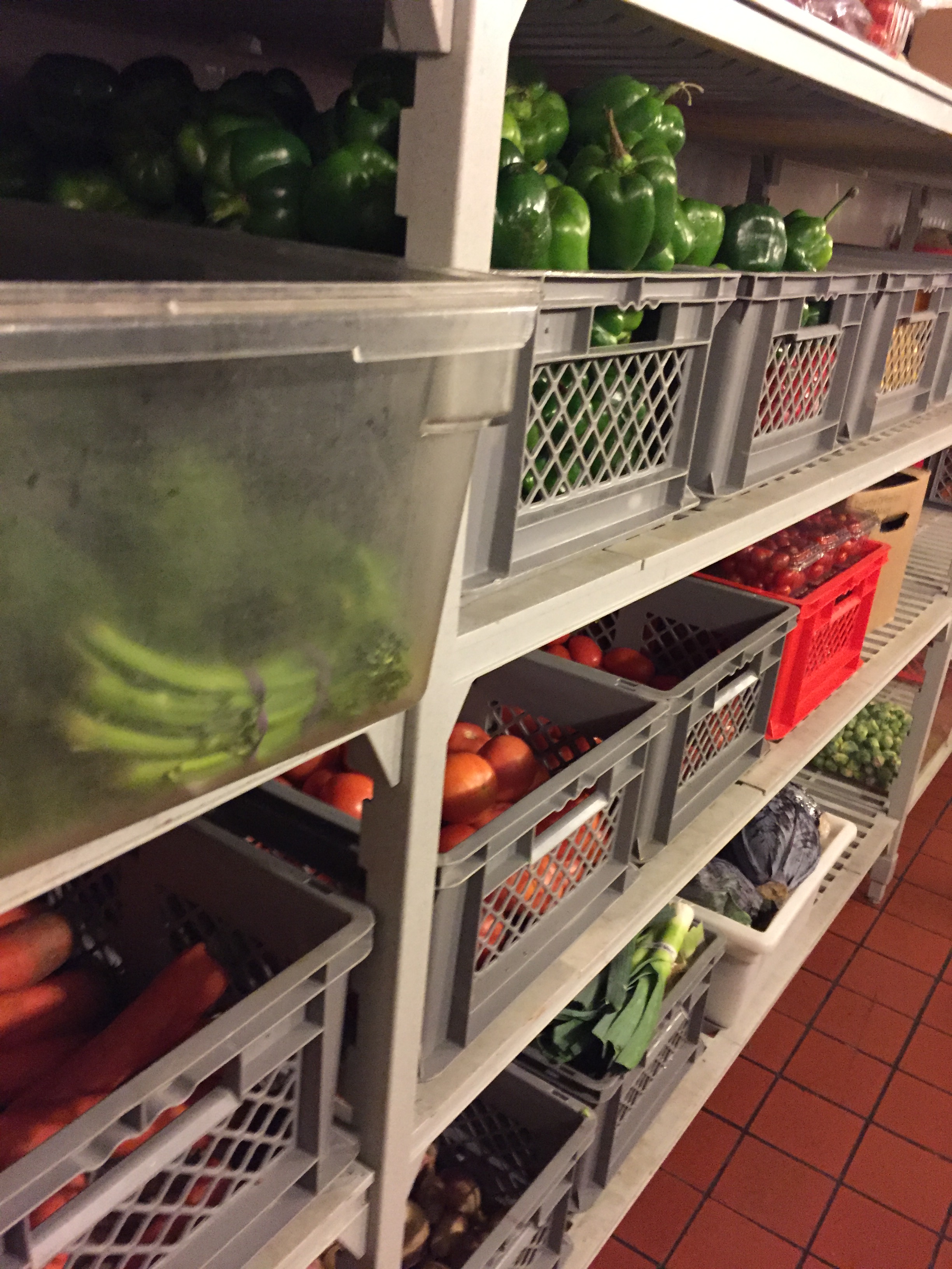 HotelHershey.Storage.Veg Hotel Kitchen