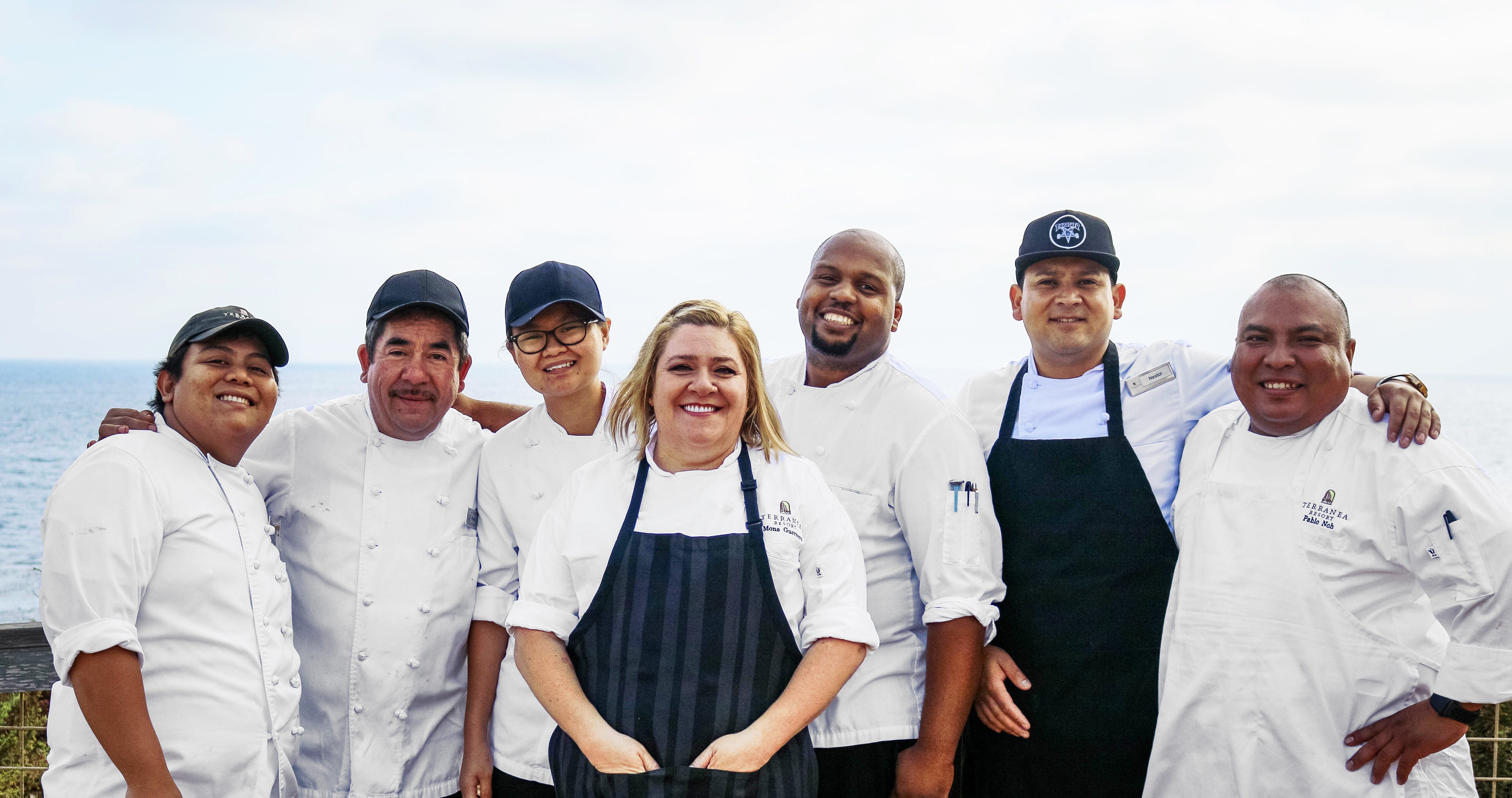 The culinary staff at Terranea